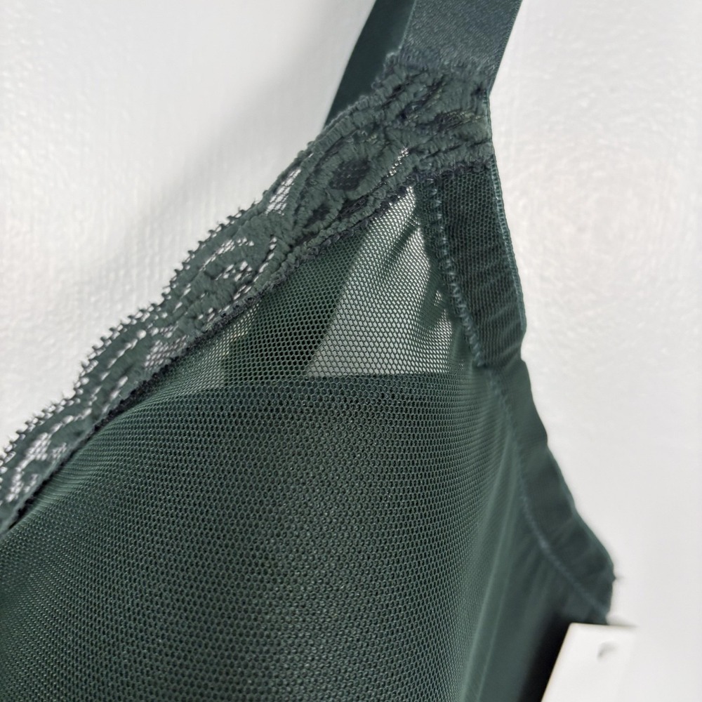 NWT Natori Bra Womens 36G Green T-Shirt Feather Full Fit Coverage Lace Underwire - Picture 3 of 14